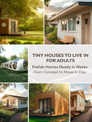 cover image of Tiny houses to live in for adults